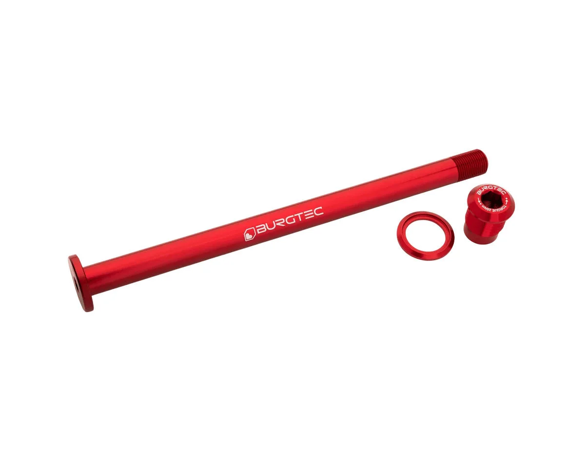 Burgtec Evil 183.5mm UDH Rear Axle (Race Red)